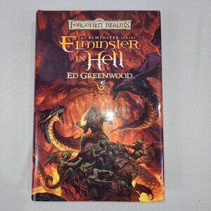 AD&D Ed Greenwood Forgotten Realms Elminster in Hell Hardcover Novel Book